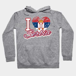 I Love Serbia Hoodie